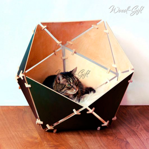 Домик для кошки "Многоугольник"